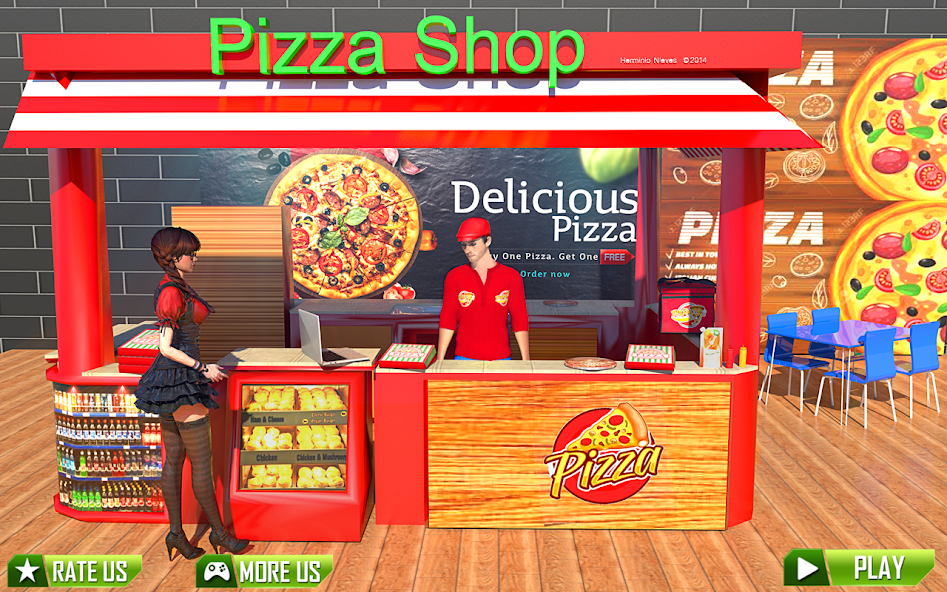 City Pizza Home Delivery 3d 