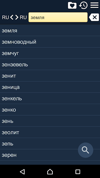 Dal Russian Dictionary