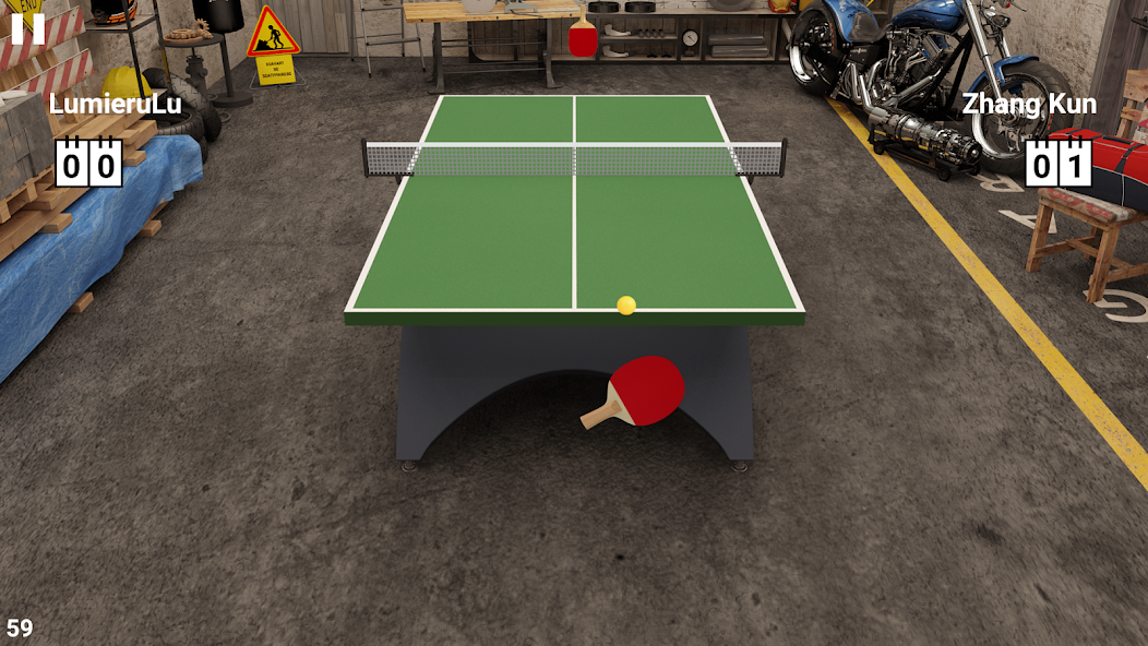 Virtual Table Tennis 