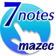 7notes with mazec （手書き日本語入力）