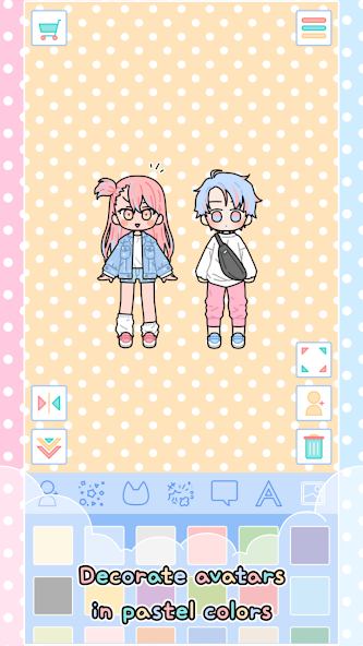 Pastel Friends : Dress Up Game 