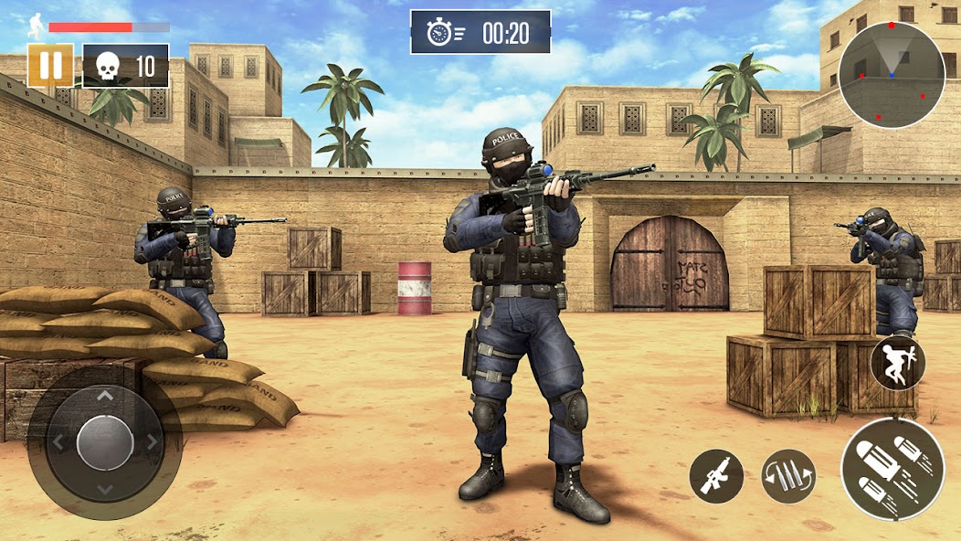 FPS Commando Shooting Games 