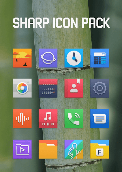 Sharp - Square Icon Pack