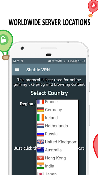 Shuttle VPN : Secure VPN Proxy