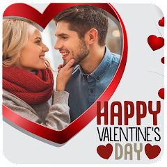 Valentine's day photo frame