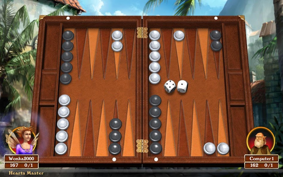 Hardwood Backgammon Pro 