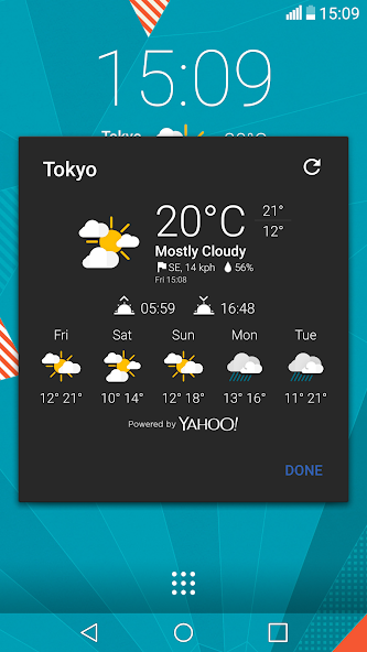 Sensation Weather Icons set for Chronus