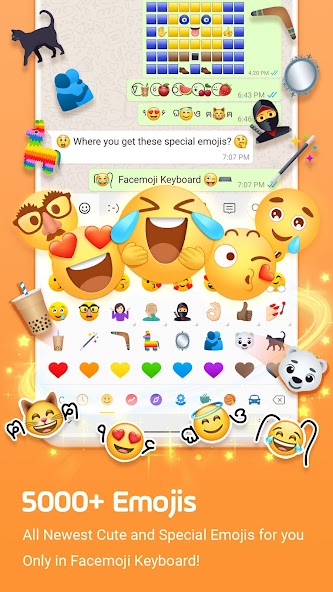 Facemoji:Emoji Keyboard&ASK AI