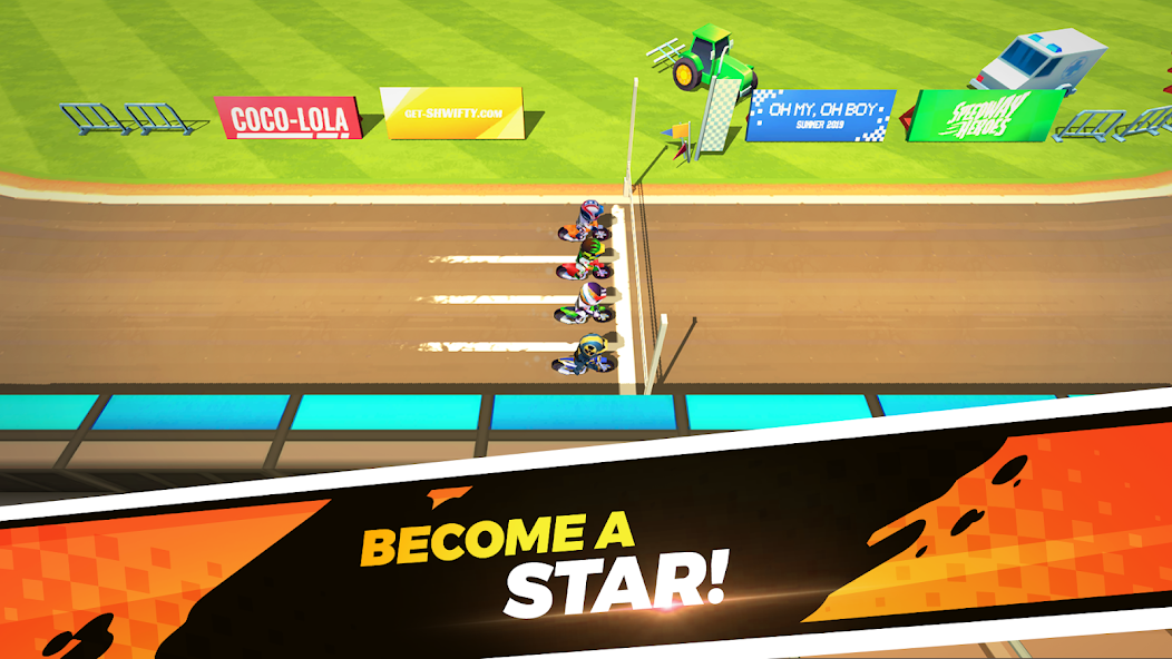 Speedway Heros:Star Bike Games 