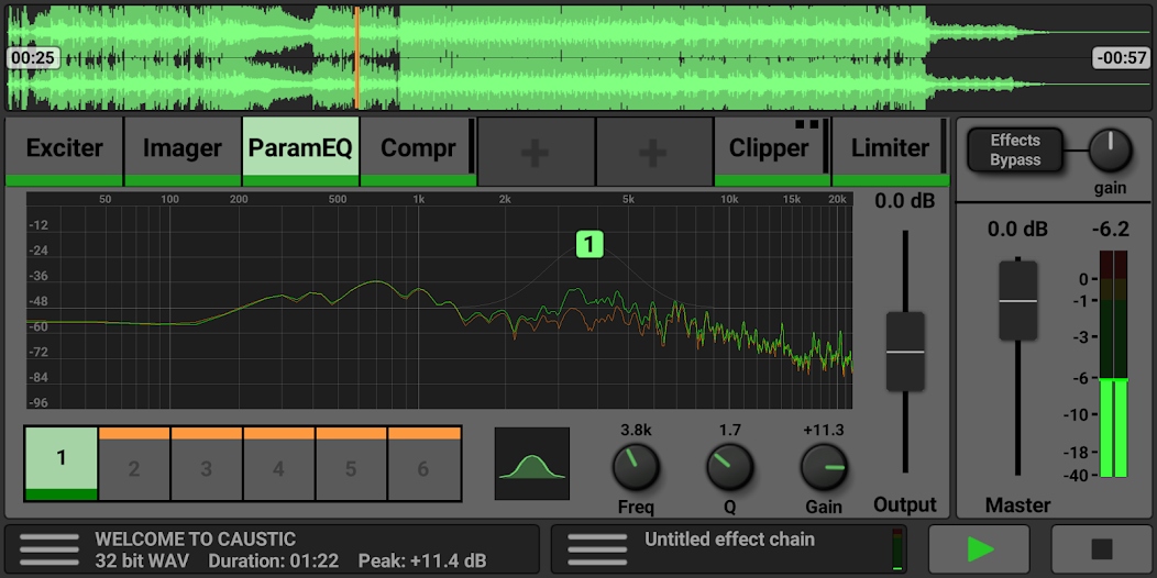 Caustic Mastering