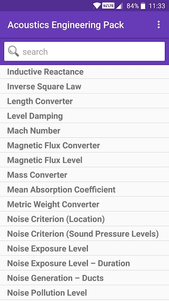 Acoustics Engineering Pack