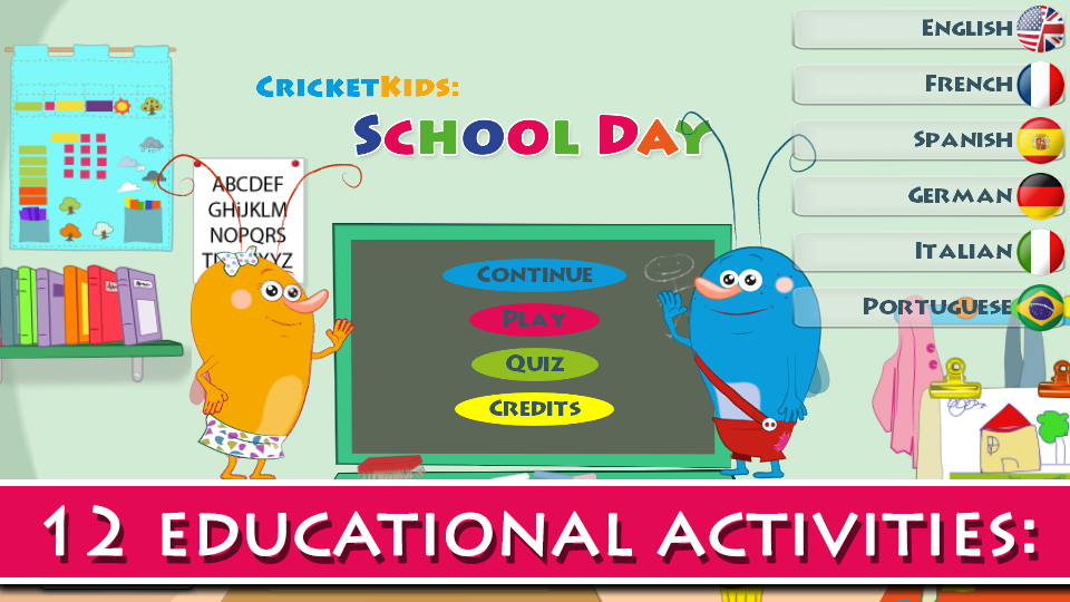 Cricket Kids: School Day 