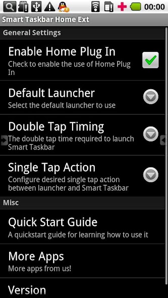 Smart Taskbar 1 Home ext