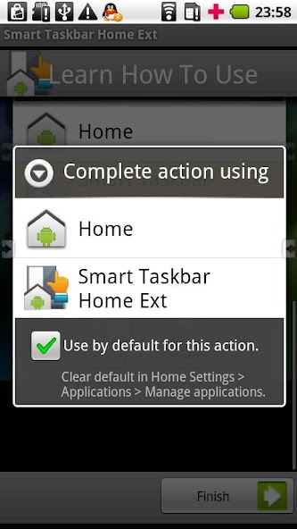 Smart Taskbar 1 Home ext