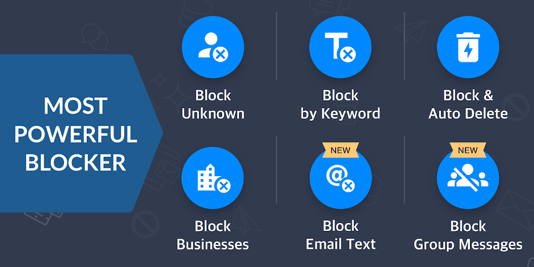 Spam blocker for android - Key