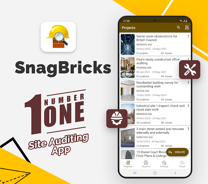 SnagBricks - Site Auditing