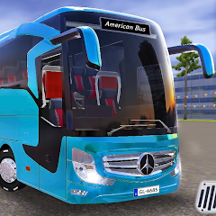 American Coach Bus Driving 3d