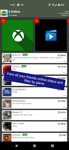 My Xbox Friends & Achievements