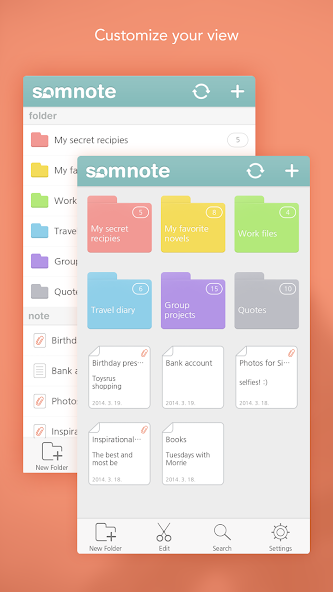 SomNote - Beautiful note app