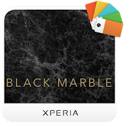 XPERIA™ Black Marble Theme