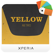 XPERIA™ Yellow Retro Theme