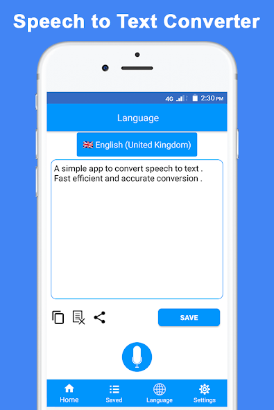 Speech to Text Converter