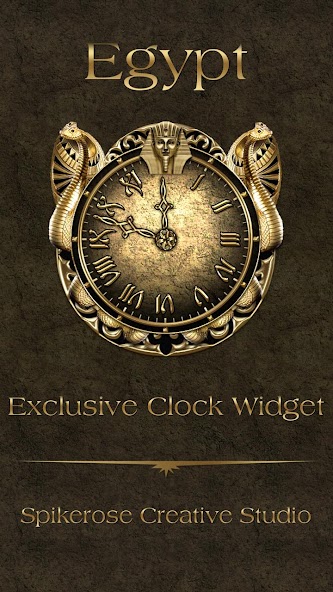 Egypt Clock Widget