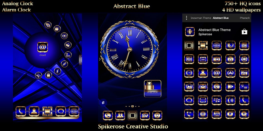 Abstract Blue  theme