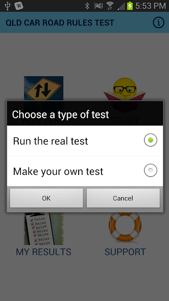 Queensland Car Road Rules Test