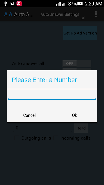 Auto Answer Limit CallTime Pro