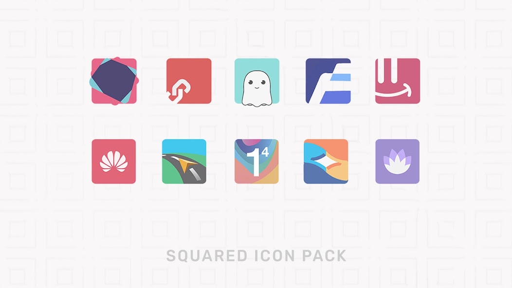 Squared - Square Icon Pack