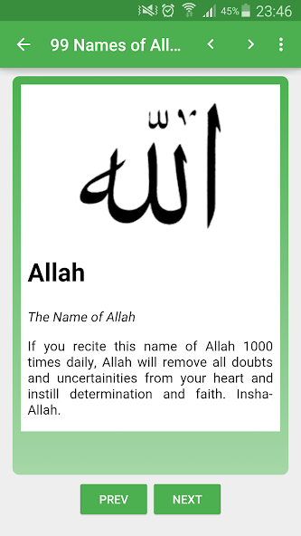 99 Names of Allah Pro