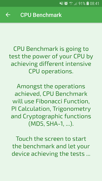 CPU Benchmark Pro