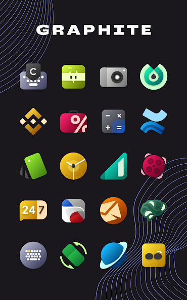 Graphite Icon Pack