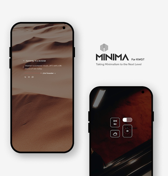 Minima KWGT - Minimal Widgets