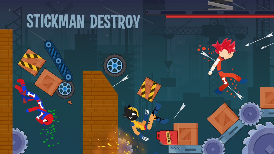 Stickman Destroy 