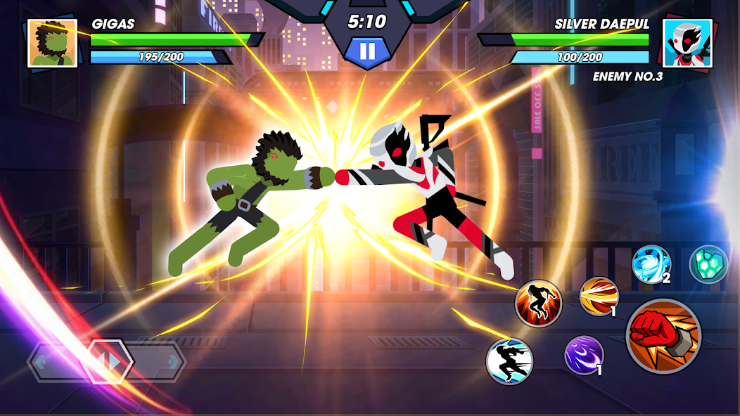 Stickman Hero Fight 