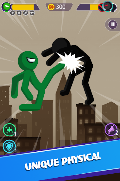 Stickman Battle: Fighting game 