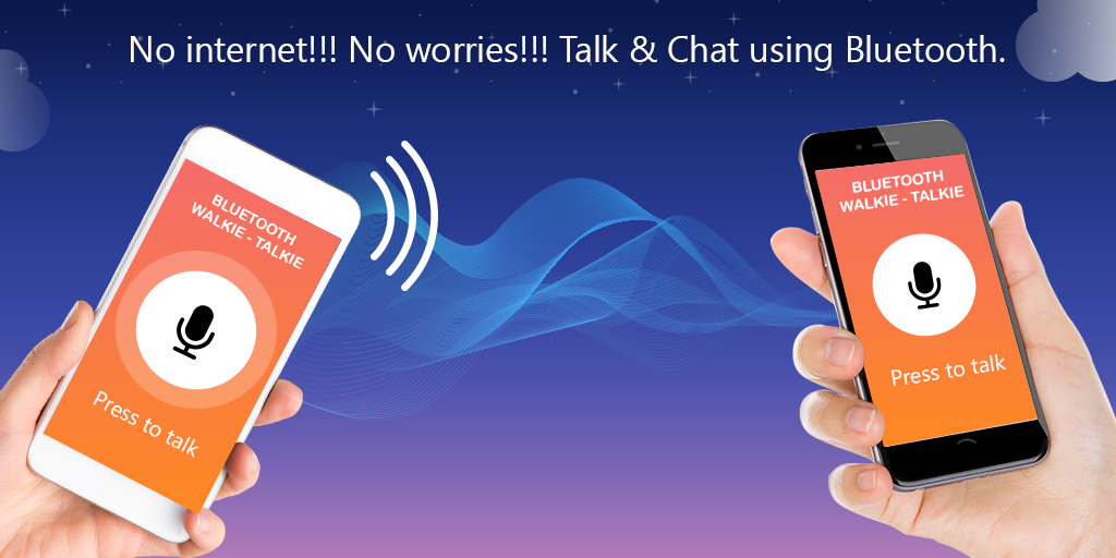 Bluetooth Walkie Talkie & Chat