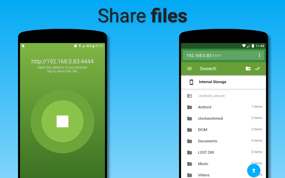 Sweech - Wifi File Transfer