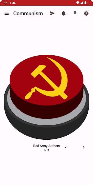 Communism Button