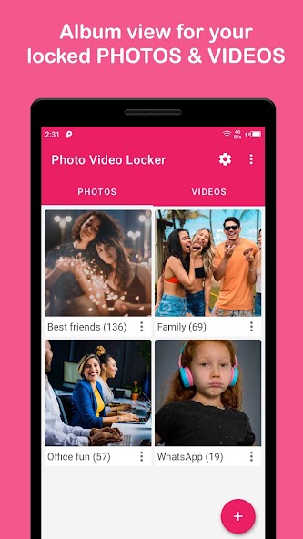 Photo locker and Video Locker