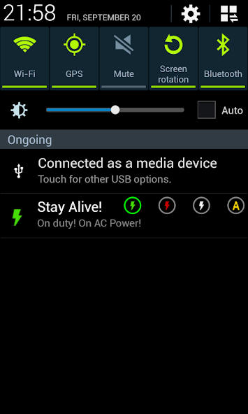 Stay Alive! Keep screen awake