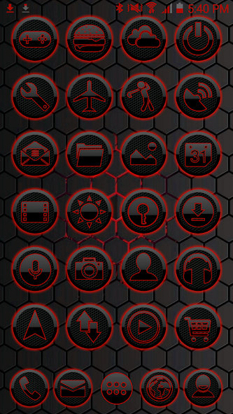 ICON PACK DARK SPACE 2 RED