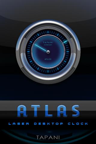 ATLAS STAR LASER analog CLOCK