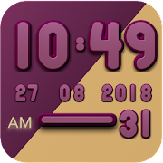 Berry digital clock