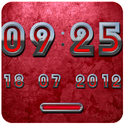 RED DIGITAL Clock