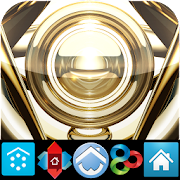 GOLD HD icons adw apex nova go