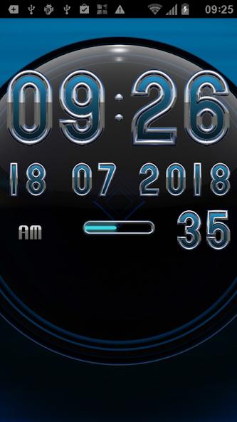 Atlas DIGITAL CLOCK WIDGET