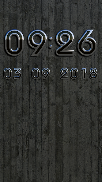 Moscow DIGITAL CLOCK WIDGET